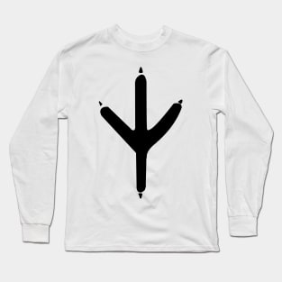 Bird Footprint Long Sleeve T-Shirt